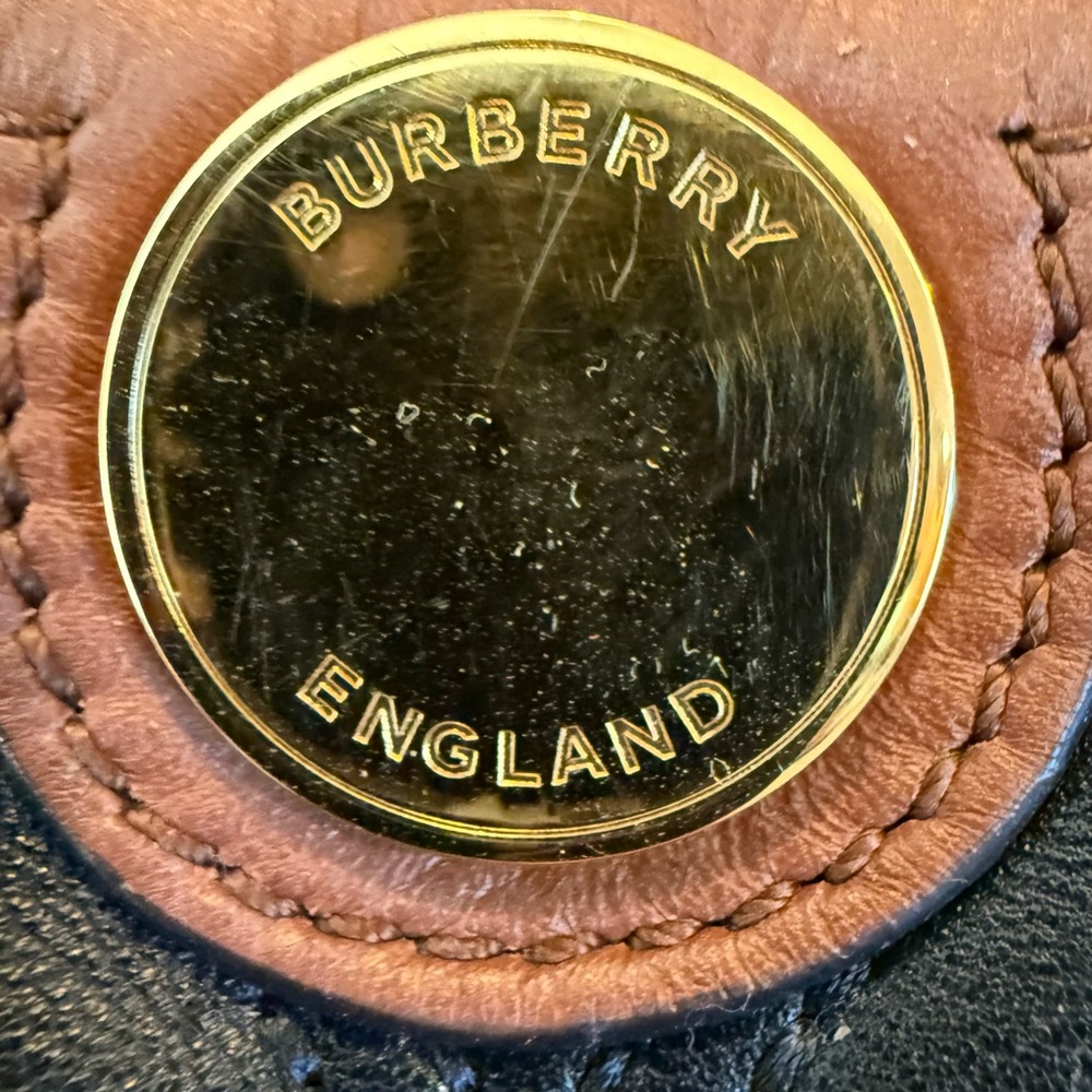 Burberry Quilted Society Handbag - Picture 6 of 12